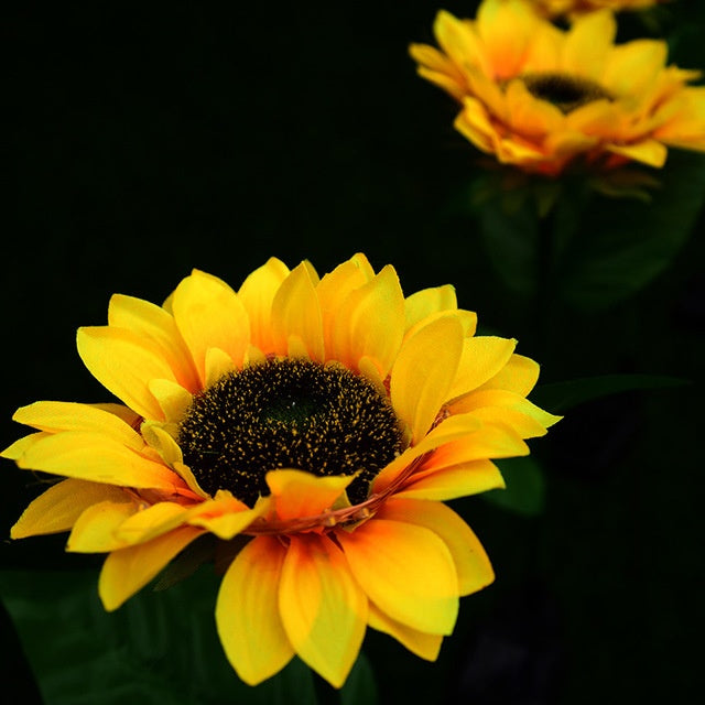 Lampade solari a LED a forma di girasole
