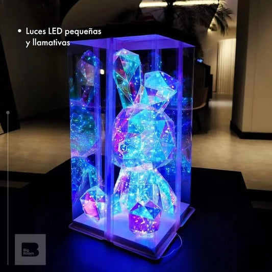 Luce Notturna 3D a Forma di Coniglietto