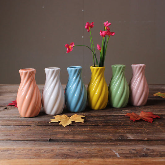 Vaso floreale in ceramica