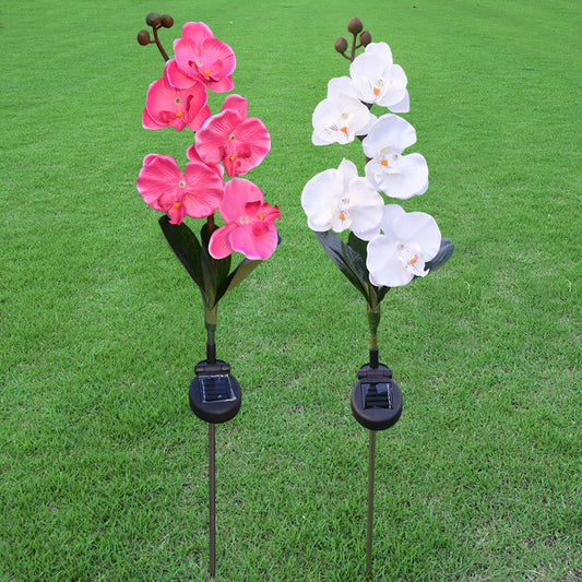 Lampade solare a LED a forma di fiori