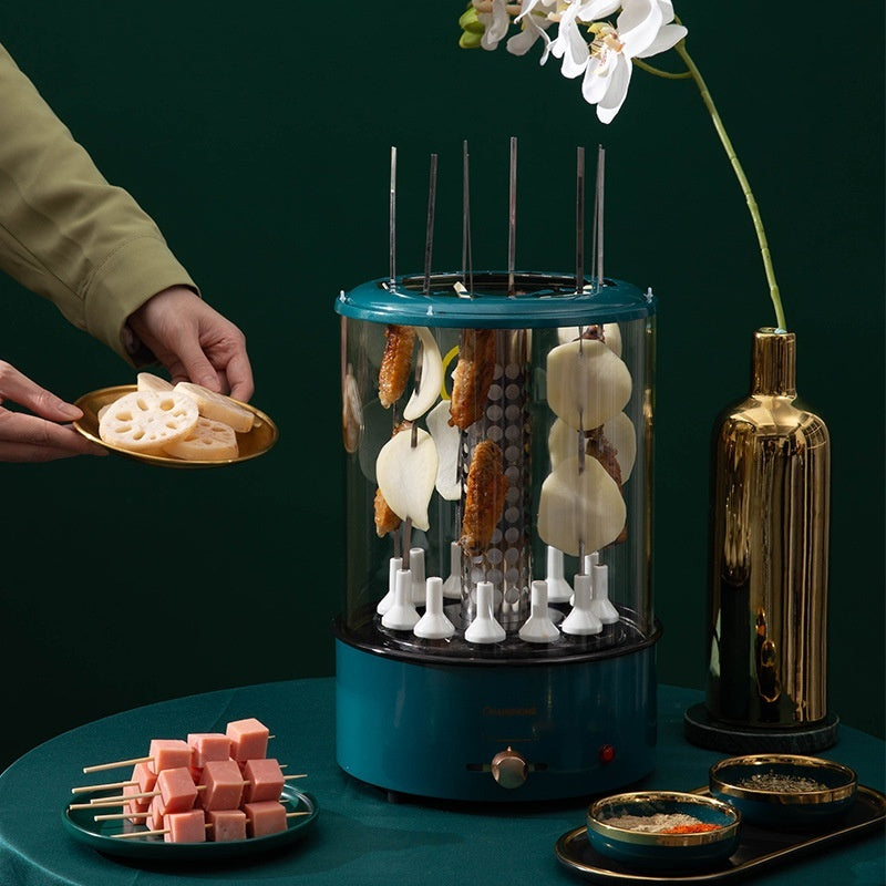 Macchina automatica multifunzione per spiedini senza fumo