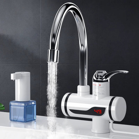 Rubinetto Elettrico Acqua Calda Miscelatore Istantaneo Caldaia Con Display Temperatura